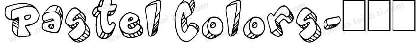 Pastel Colors字体转换
